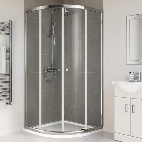 Shower enclosure door quadrant - shower,