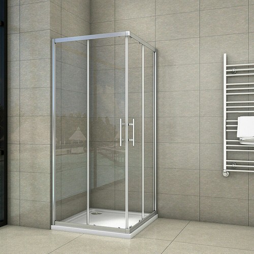 Corner entry shower enclosure - corner,