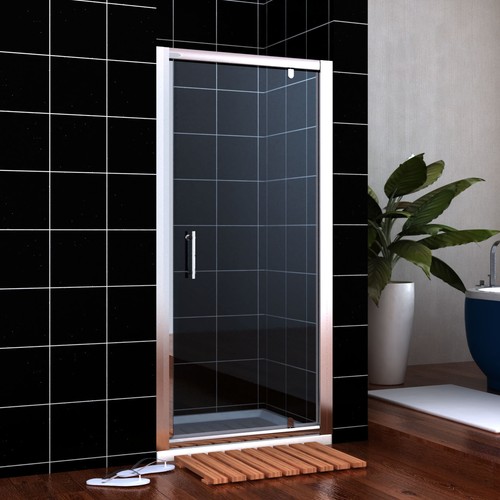 Pivot shower door - 6mm, tempered