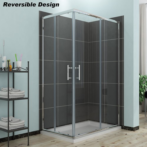 Corner entry shower enclosure - corner,