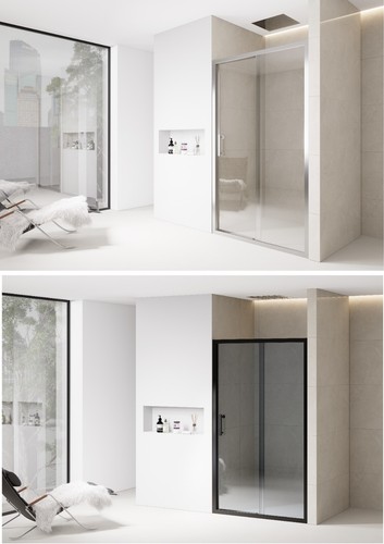 Bathroom sliding door - bathroom, shower