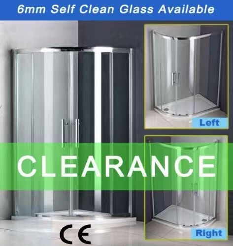 Offset walkin quadrant - offset, shower
