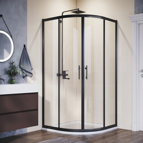 Black frame quadrant - frame,
