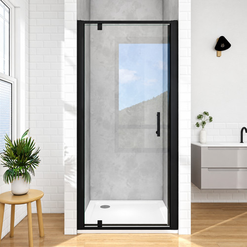 Black pivot shower - pivot,