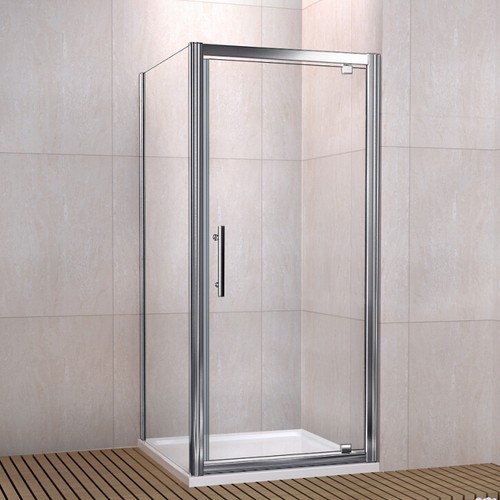 Framed pivot shower - framed,