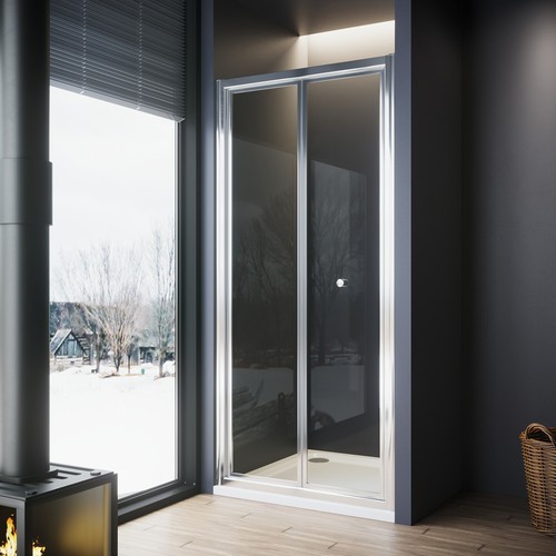 Fold shower door 700 1000mm - shower, 700-1000mm