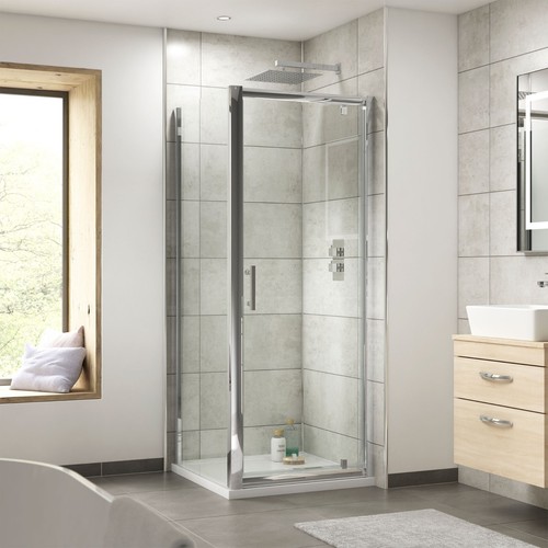 Showerworx chrome pivot door - showerworx,