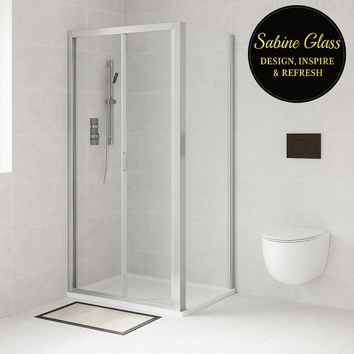 Sabine fold shower door - shower, &