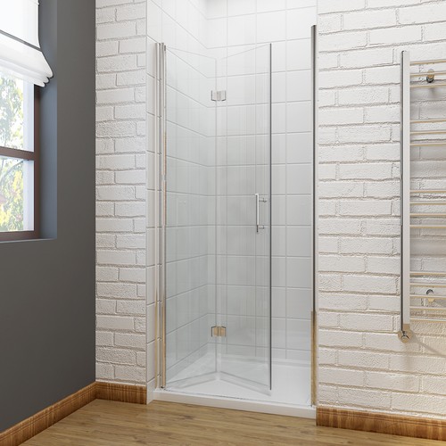 Frameless fold shower - bi,