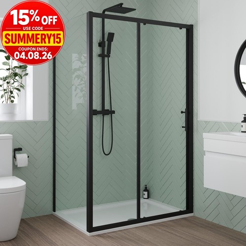 Sliding shower door enclosure - sliding,