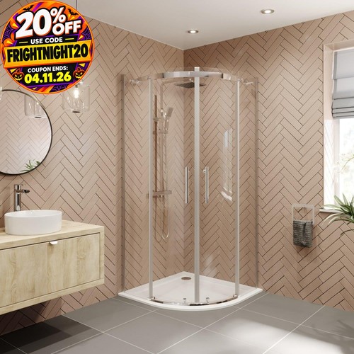 900 900mm quadrant shower - 900mm,