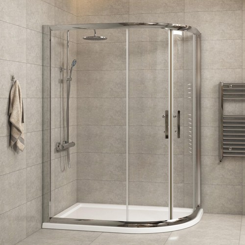 Offset quadrant shower - offset,