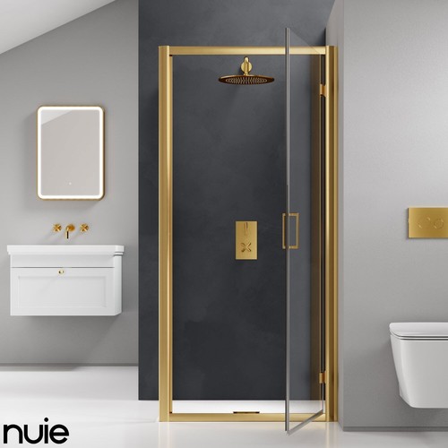 Nuie rene hinged brushed brass - nuie,