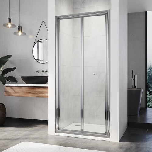 Bathroom fold shower door - fold,