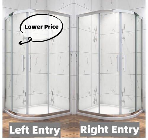 Offset quadrant shower - offset,