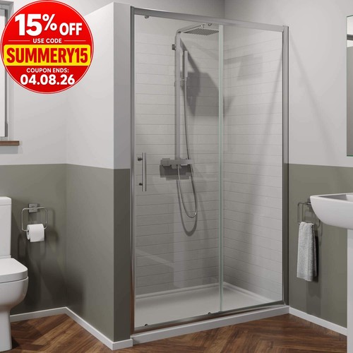 Modern sliding shower door - modern,