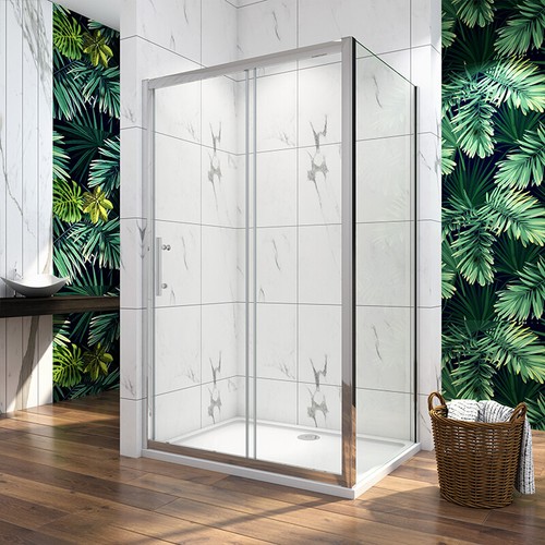 Sliding door shower enclosure - door,