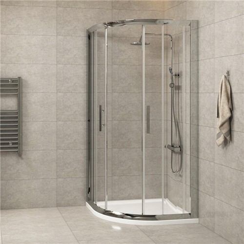 Quadrant shower enclosure and - shower,