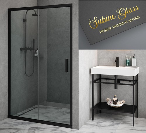 Sabine 6mm sliding matt black - sabine,
